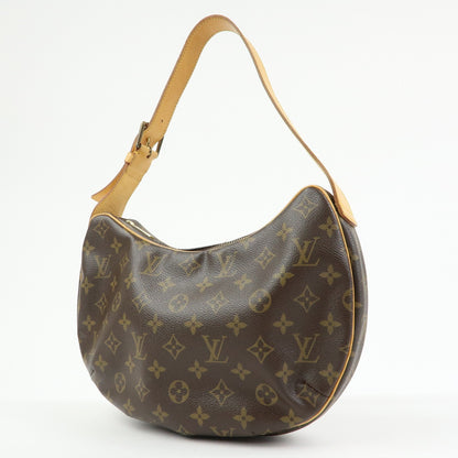 Louis Vuitton Croissant Monogram Canvas, Brown, Canvas, Handbag