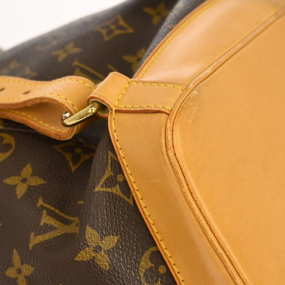 Louis Vuitton Montsouris Monogram Canvas, Brown, Canvas, Backpack