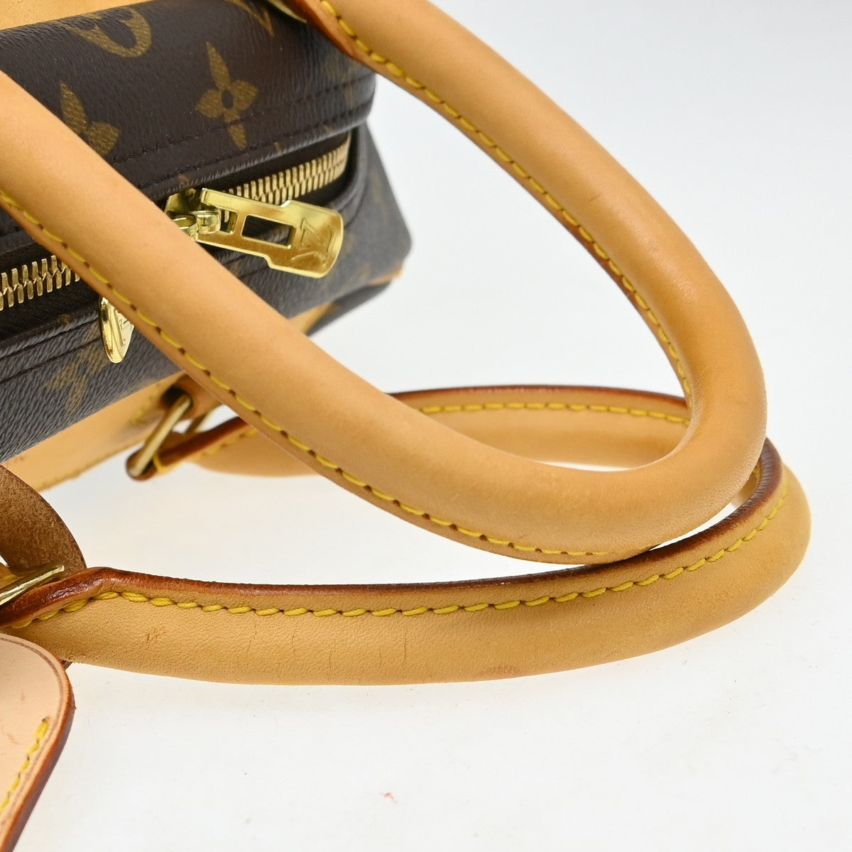 Louis Vuitton Deauville Monogram Canvas, Brown, Canvas, Handbag
