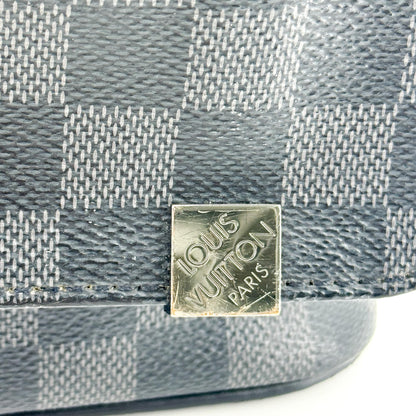 Louis Vuitton Daniel Messenger Damier Graphite, Black, Canvas, Shoulder Bag