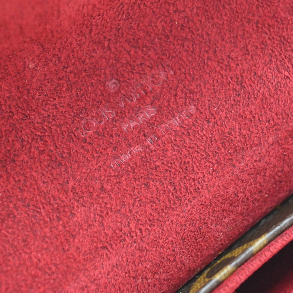Louis Vuitton Sonatine Monogram Canvas, Brown, Canvas, Handbag