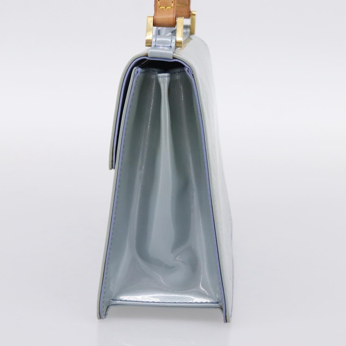 Louis Vuitton Spring Street NM Patent leather, Blue, Patent Leather, Handbag