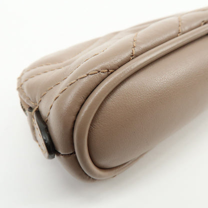 Gucci GG Marmont Key Matelasse Leather, Multicolour, Leather, Clutch