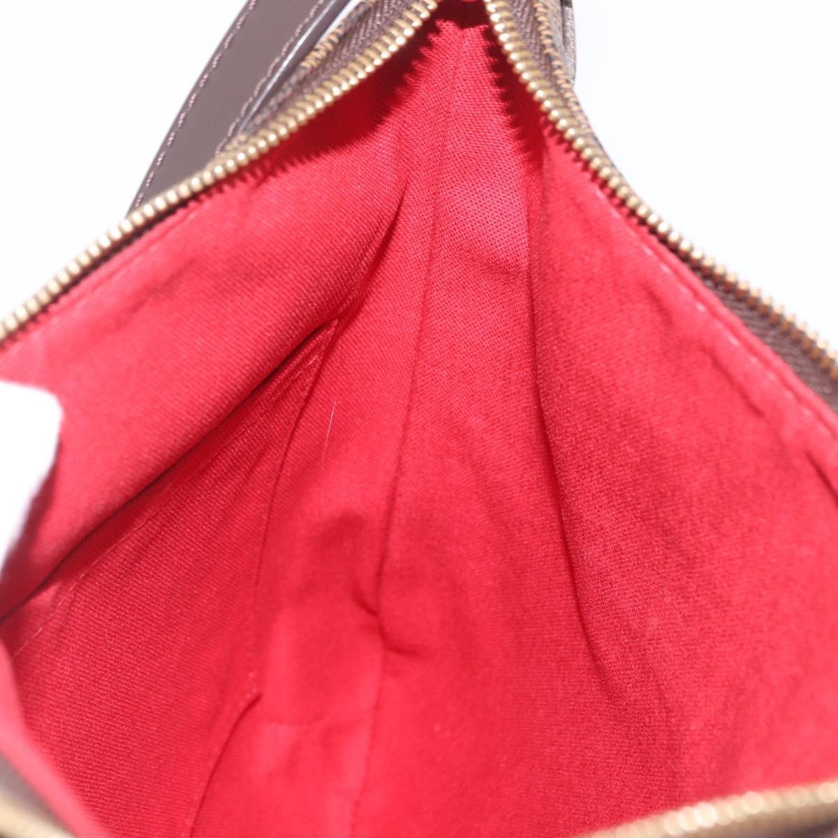 Louis Vuitton Bloomsbury Damier, Brown, Canvas, Shoulder Bag