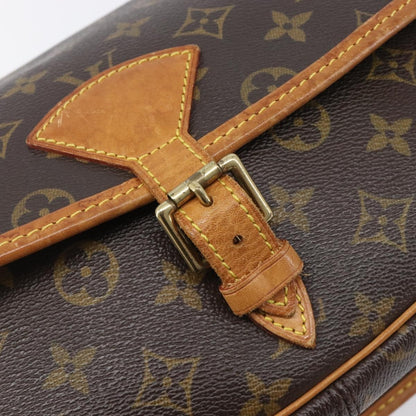Louis Vuitton Sologne Monogram Canvas, Brown, Canvas, Handbag