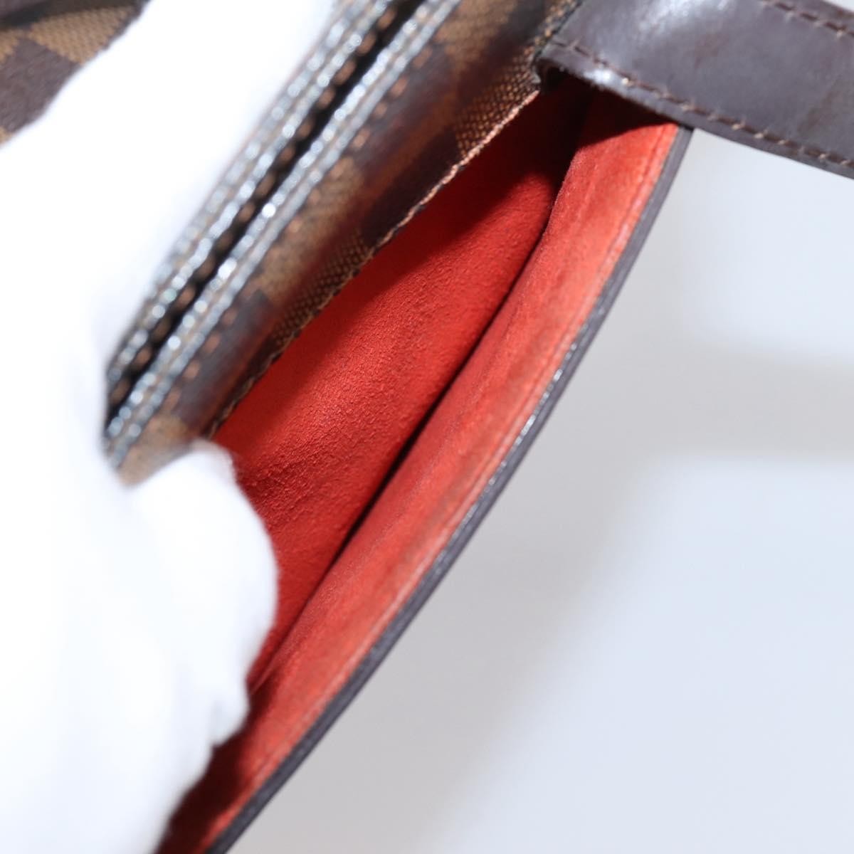 Louis Vuitton Parioli Damier Ebene, Brown, Canvas, Shoulder Bag