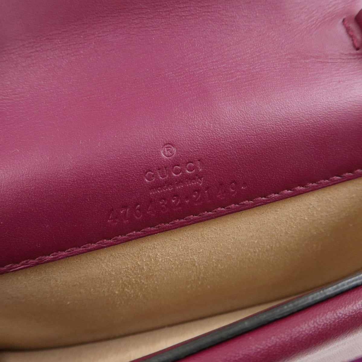 Gucci Dionysus Velvet, Purple, Velvet, Handbag