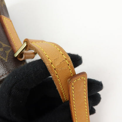 Louis Vuitton Trotteur Monogram Canvas, Brown, Canvas, Handbag