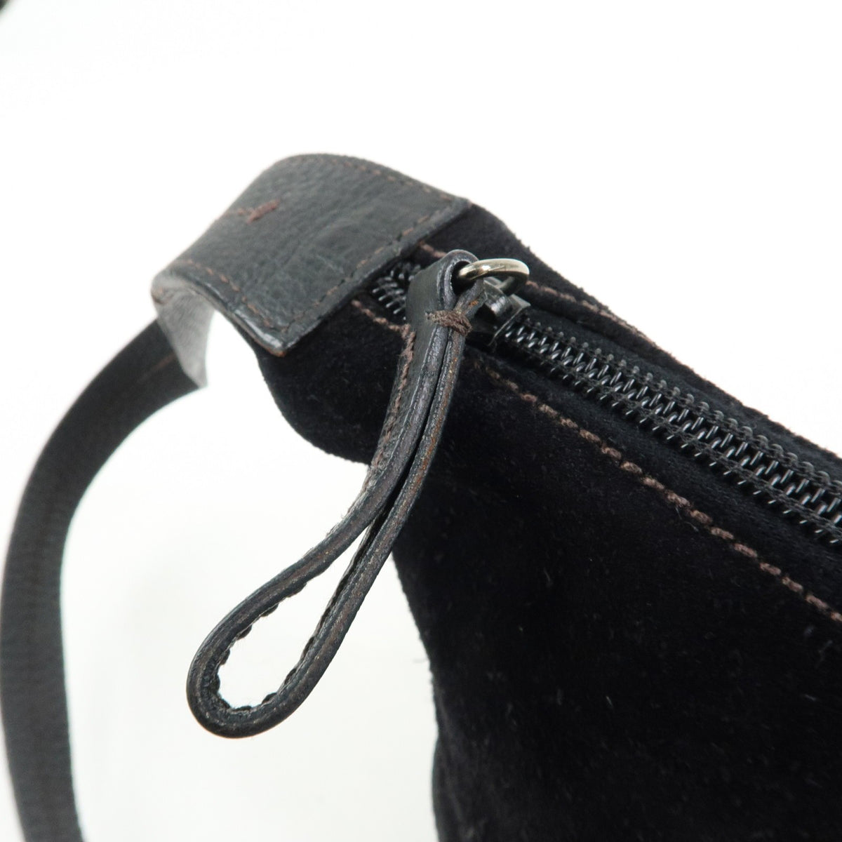 Miu Miu Shoulder Suede, Black, Suede, Shoulder Bag