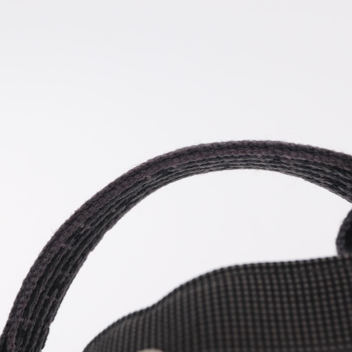 Hermes Herline Canvas, Gray, Canvas, Backpack
