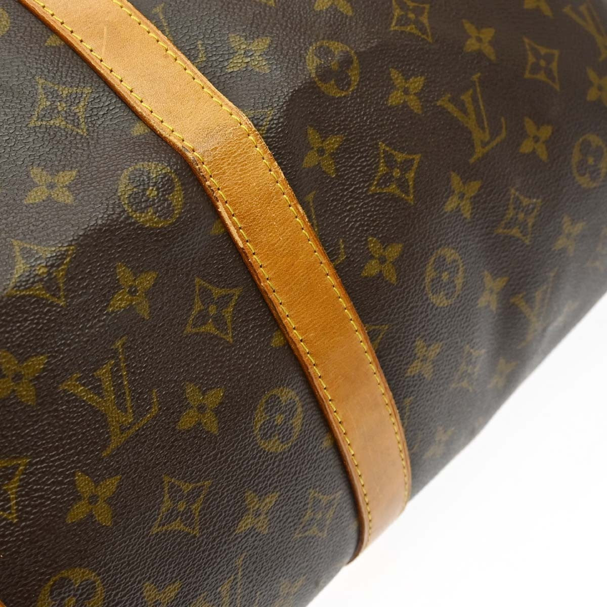 Louis Vuitton Keepall Monogram Canvas, Brown, Canvas, Travel Bag