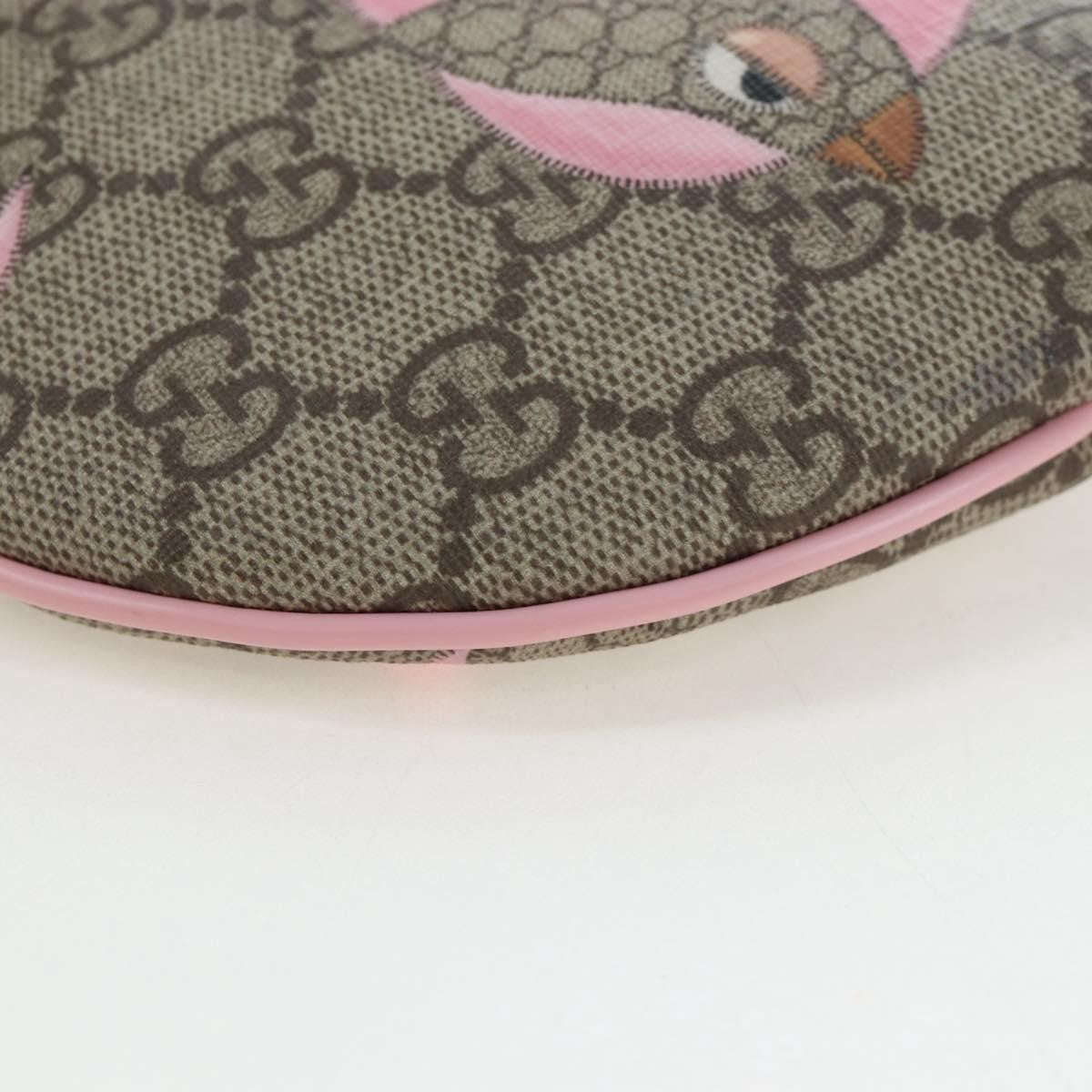 Gucci Children's Zip Printed GG Coated Canvas, Beige, Canvas, Backpack