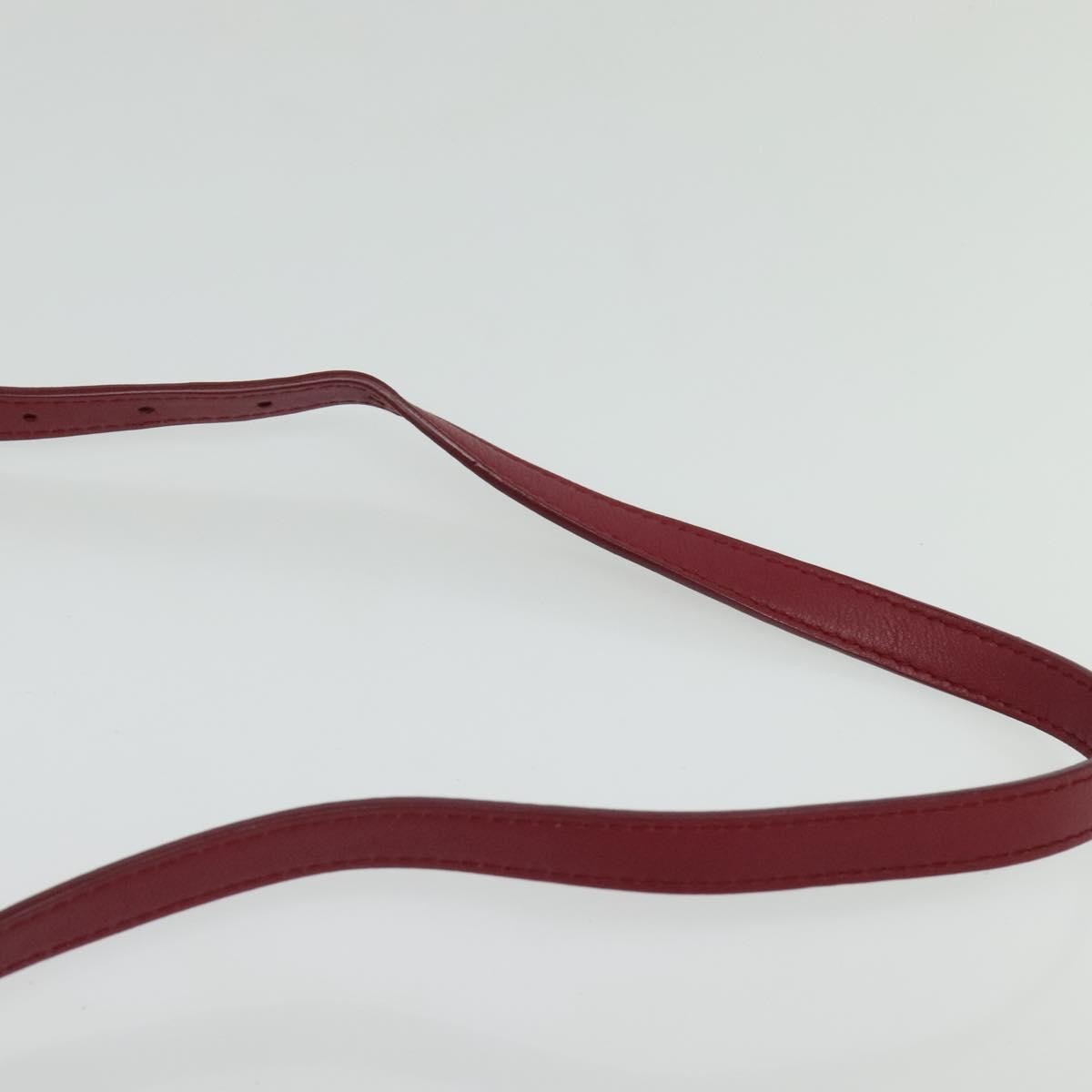 Balenciaga Triangle Duffle Leather, Red, Leather, Handbag
