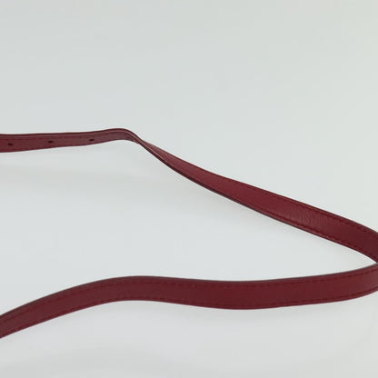 Balenciaga Triangle Duffle Leather, Red, Leather, Handbag