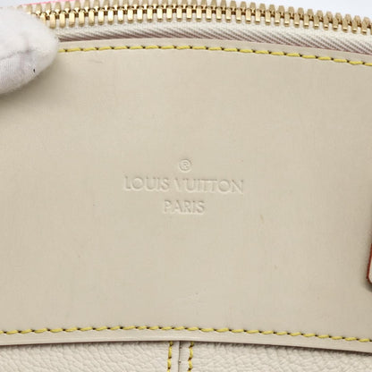 Louis Vuitton Suhali Lockit Leather, White, Leather, Handbag