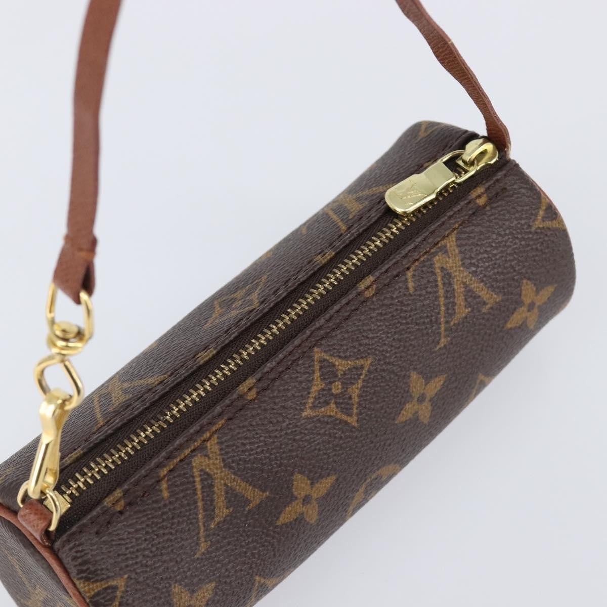 Louis Vuitton Papillon Pochette Monogram Canvas, Brown, Canvas, Clutch