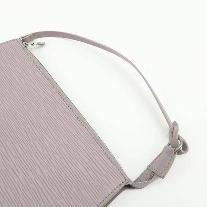 Louis Vuitton Pochette Accessoires Epi Leather, Purple, Leather, Clutch
