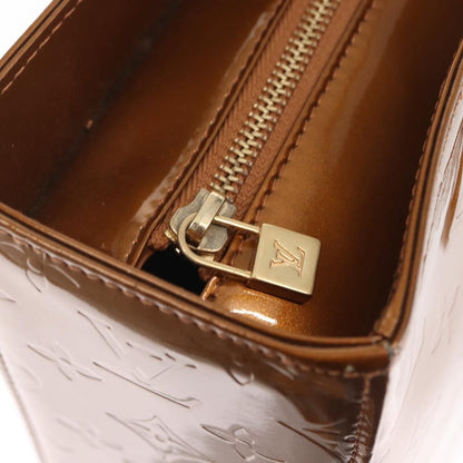 Louis Vuitton Columbus Monogram Vernis, Brown, Patent Leather, Handbag
