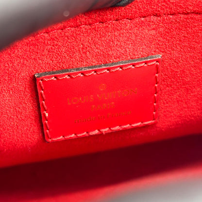 Louis Vuitton Locky Epi Leather, Red, Leather, Handbag