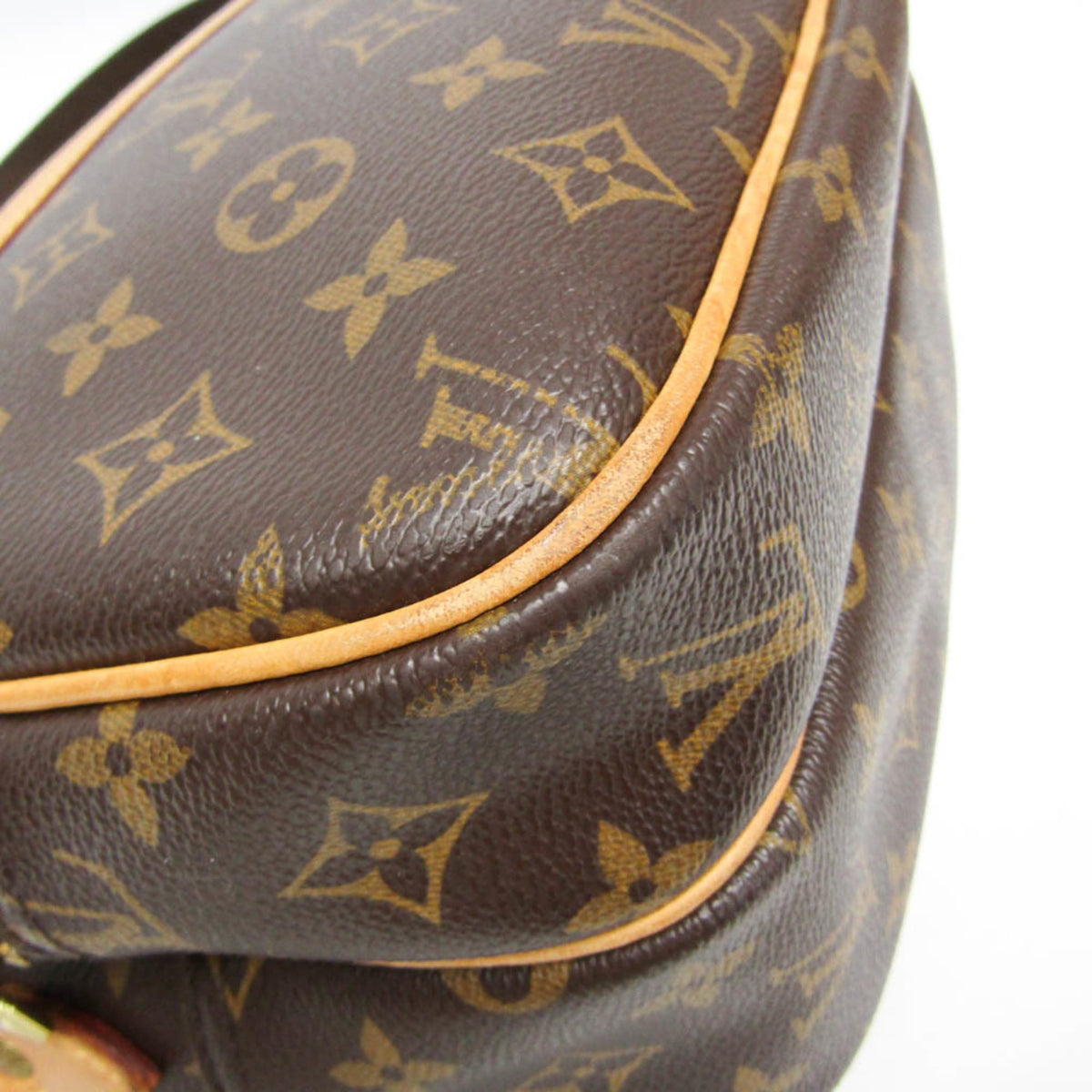 Louis Vuitton Reporter Monogram Canvas, Brown, Canvas, Shoulder Bag