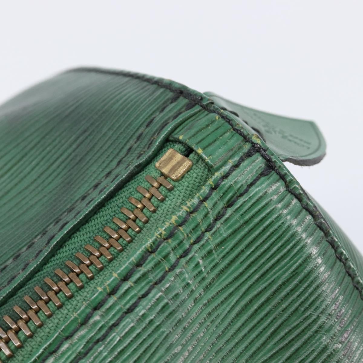 Louis Vuitton Keepall Epi Leather, Green, Leather, Travel Bag