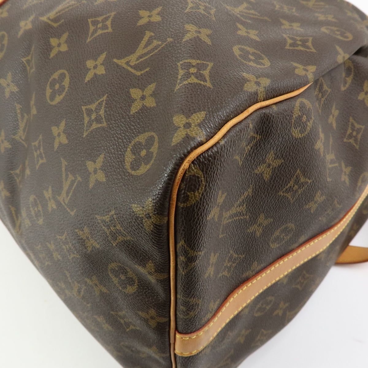 Louis Vuitton Keepall Bandouliere Monogram Canvas, Brown, Canvas, Travel Bag