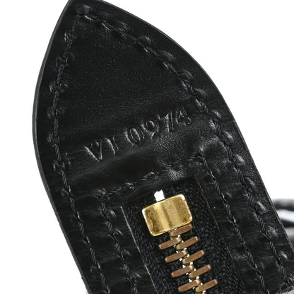Louis Vuitton Saint Jacques Epi Leather, Black, Leather, Handbag