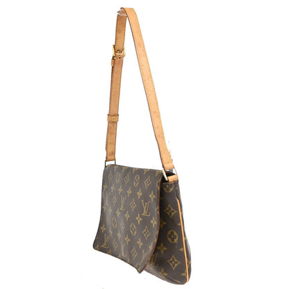Louis Vuitton Musette Tango Monogram Canvas, Brown, Canvas, Shoulder Bag