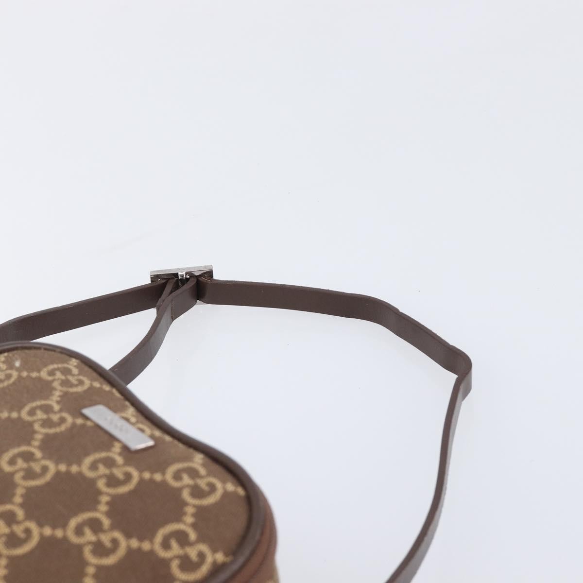 Gucci Crossbody Canvas, Brown, Canvas, Crossbody Bag