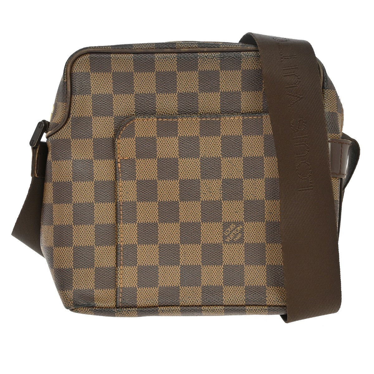 Louis Vuitton Olav Damier, Brown, Canvas, Handbag