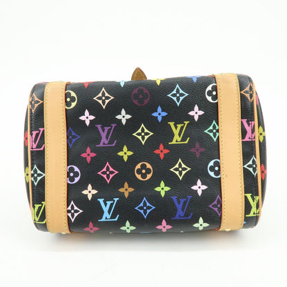 Louis Vuitton Priscilla Monogram Multicolor, Black, Canvas, Handbag