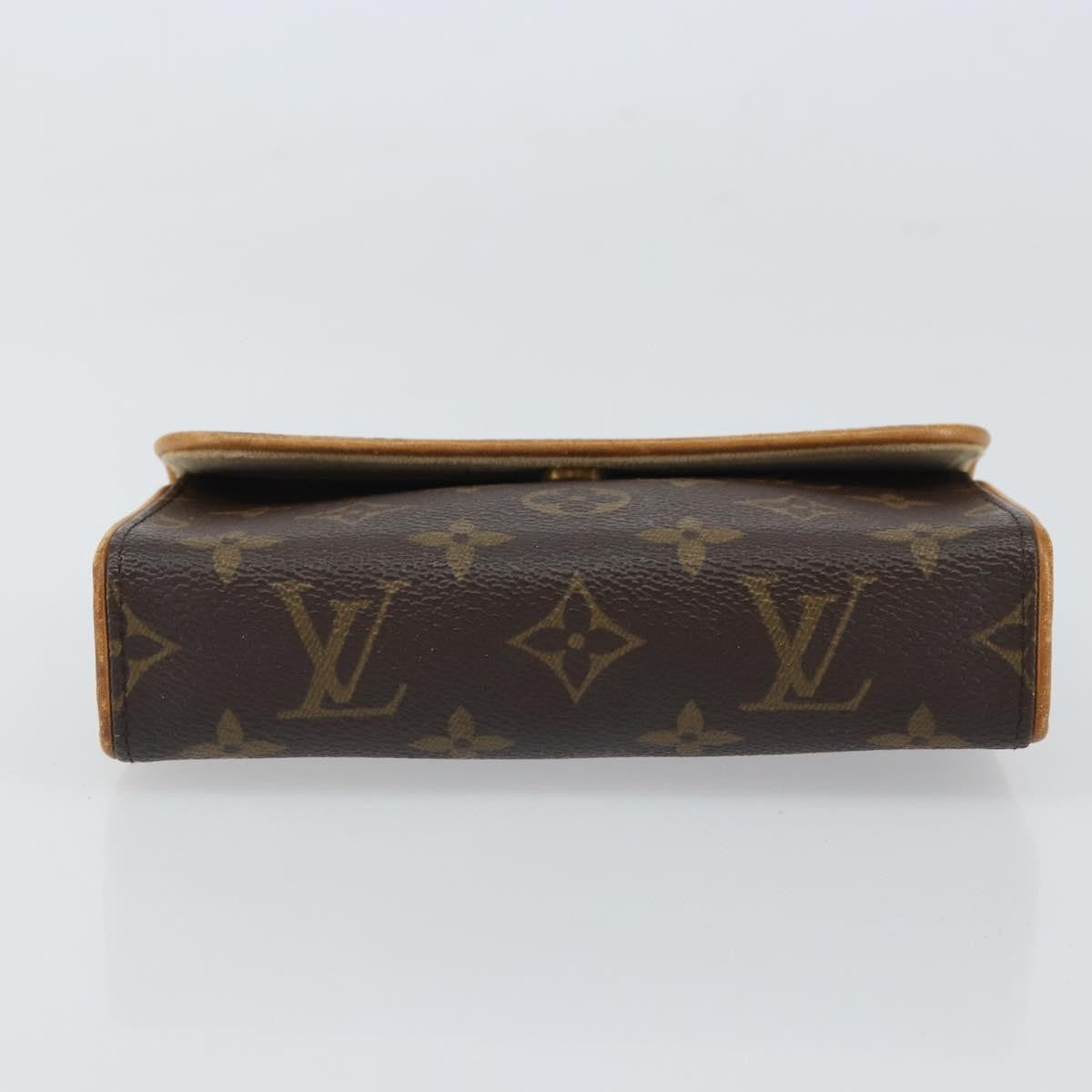Louis Vuitton Florentine Waist Monogram Canvas, Brown, Canvas, Clutch
