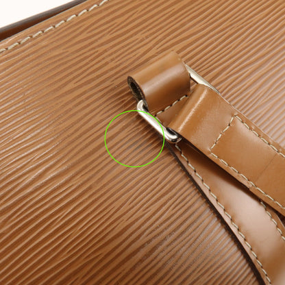 Louis Vuitton Soufflot Epi Leather, Brown, Leather, Tote Bag