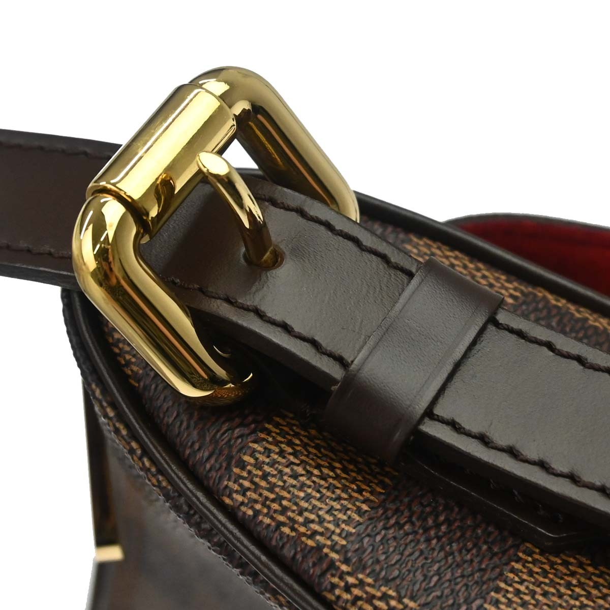 Louis Vuitton Ravello Damier Ebene, Brown, Canvas, Shoulder Bag