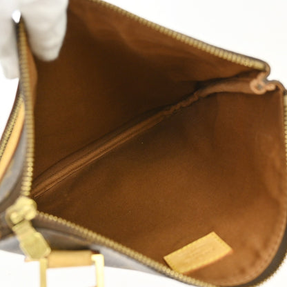Louis Vuitton Bosphore Pochette Monogram Canvas, Brown, Canvas, Clutch