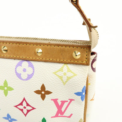 Louis Vuitton Pochette Accessoires Monogram Multicolor, Multicolour, Canvas, Clutch