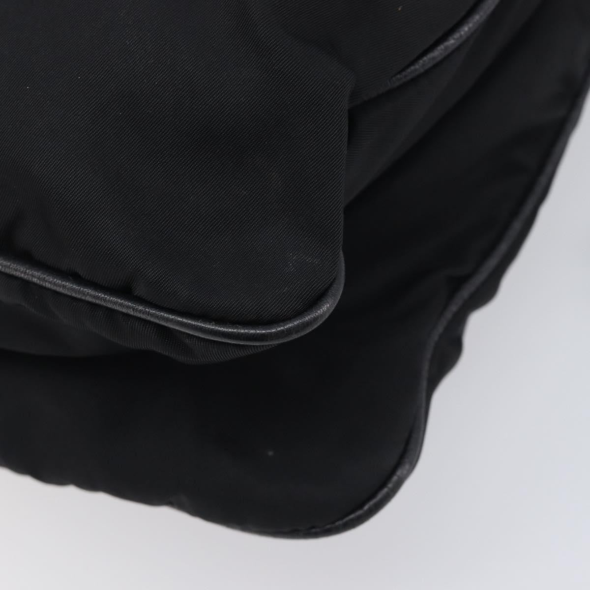 Prada Shoulder Tessuto, Black, Nylon, Shoulder Bag