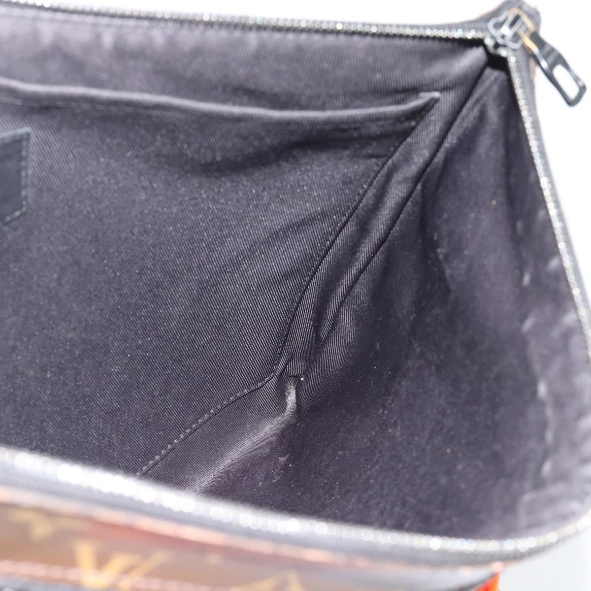 Louis Vuitton Solar Ray A4 Monogram Canvas, Brown, Canvas, Clutch