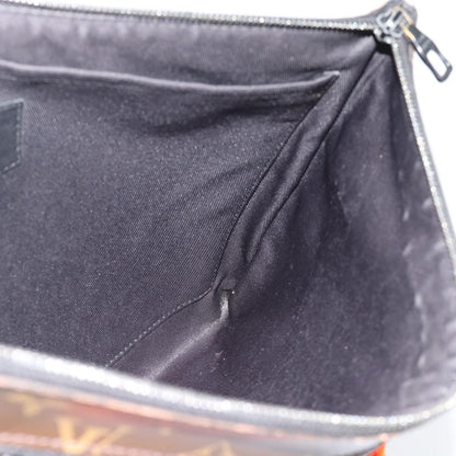 Louis Vuitton Solar Ray A4 Monogram Canvas, Brown, Canvas, Clutch