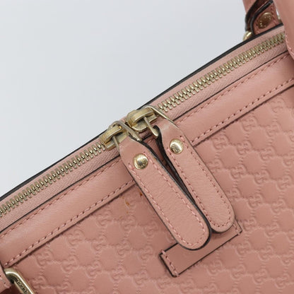 Gucci Britt Convertible Dome Satchel Microguccissima Leather, Pink, Leather, Tote Bag