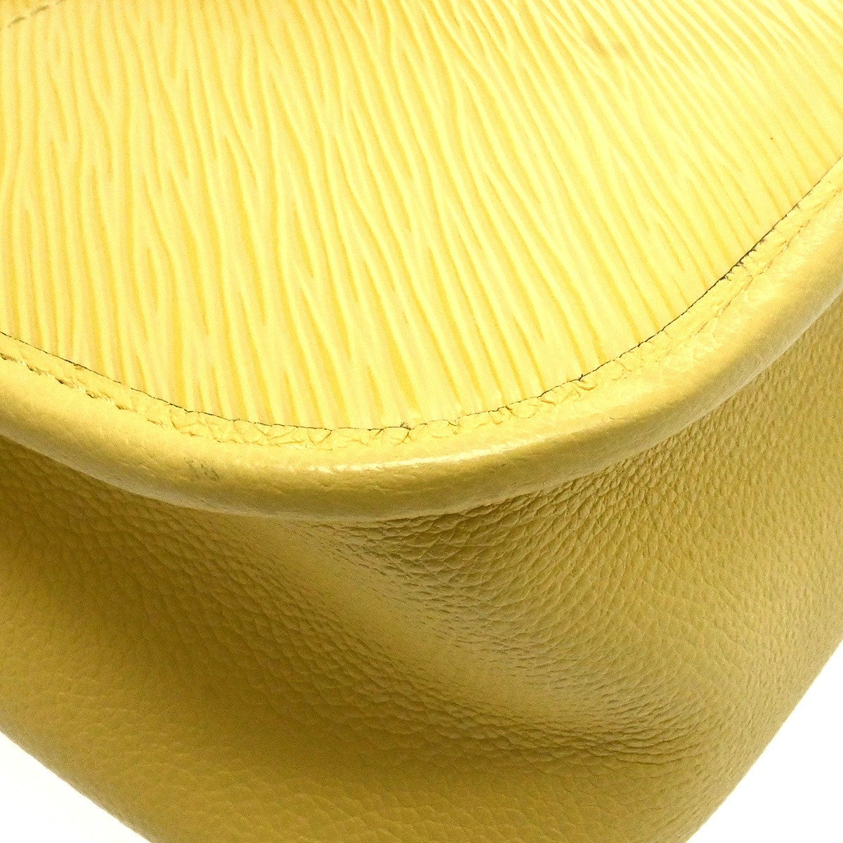 Louis Vuitton Buci Epi Leather, Yellow, Leather, Crossbody Bag