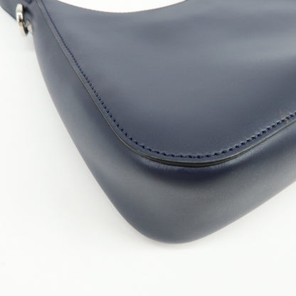 Valentino Garavani VLTN Hobo Printed Leather, Navy, Leather, Shoulder Bag