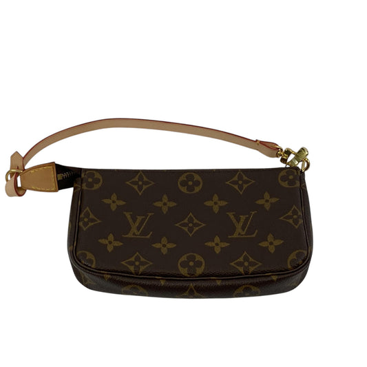 Louis Vuitton Pochette Accessoires Monogram Canvas, Brown, Canvas, Shoulder Bag