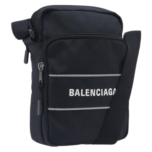 Balenciaga Sport Messenger Nylon, Black, Nylon, Handbag