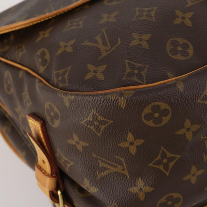 Louis Vuitton Saumur Monogram, Brown, Canvas, Shoulder Bag