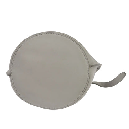 Celine Big Bag Bucket Leather, Gray, Leather, Handbag