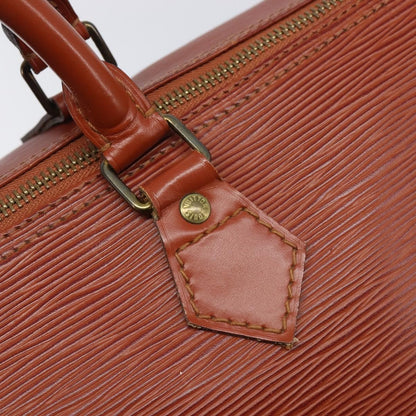 Louis Vuitton Speedy Epi Leather, Brown, Leather, Handbag
