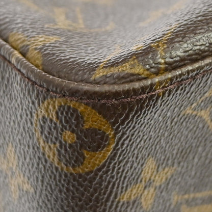 Louis Vuitton Looping Monogram Canvas, Brown, Canvas, Handbag
