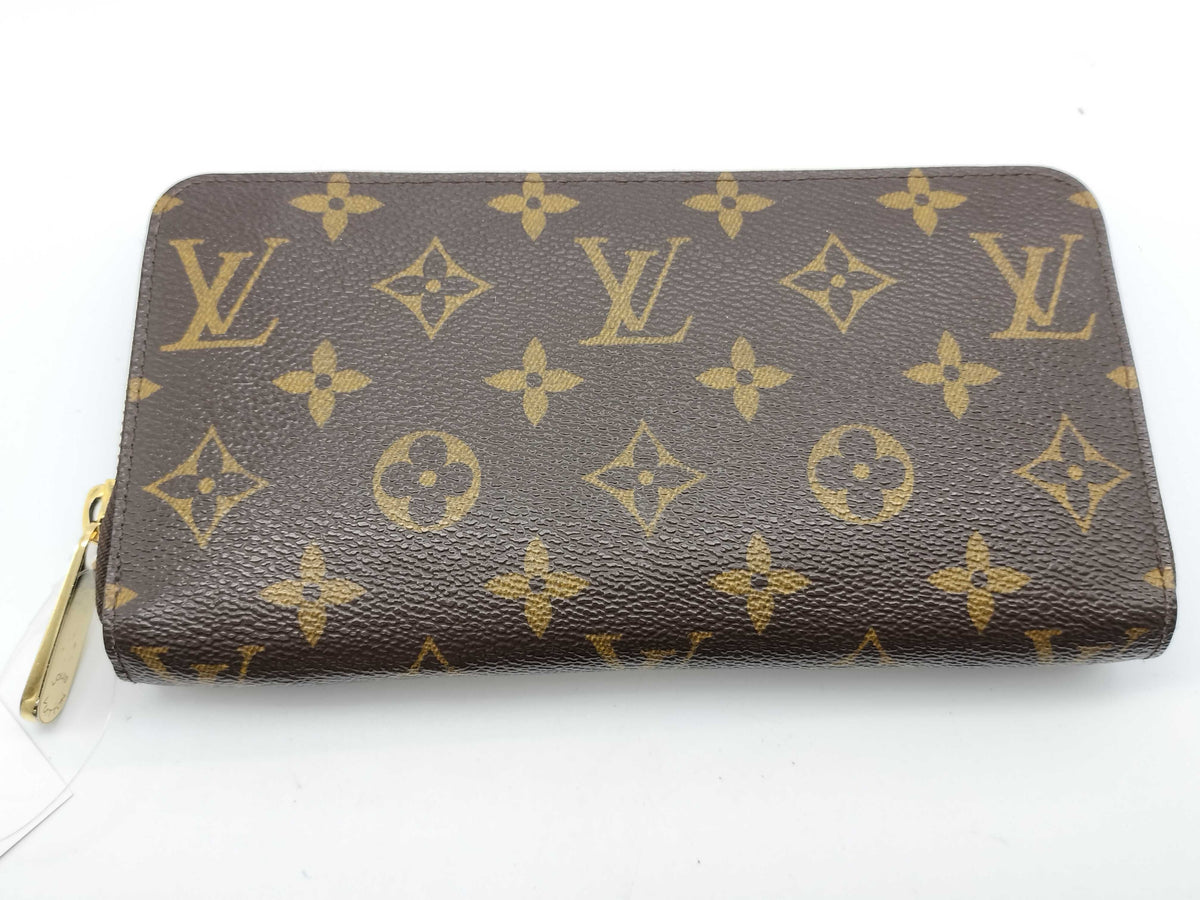 Louis Vuitton Zippy Monogram Canvas, Brown, Canvas, Wallet