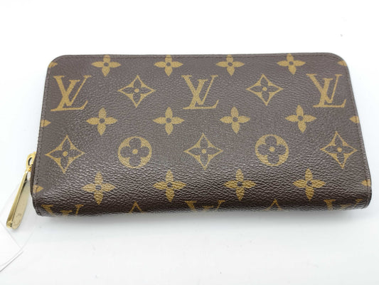 Louis Vuitton Zippy Monogram Canvas, Brown, Canvas, Wallet